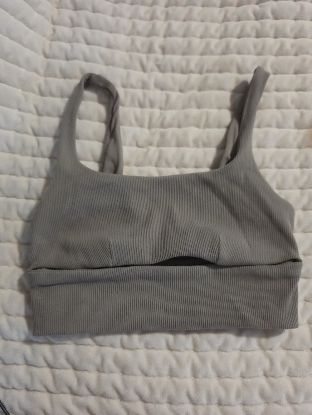 Alo Womens Slit Sports Bra